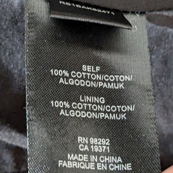 Tibi New York Women's Black Textured Zip Up Blazer Jacket Size 2 - Picture 10 of 10